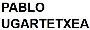 Pablo Ugartetxea